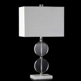 Richard 26" Crystal/Marble LED Table Lamp - JONATHAN Y
