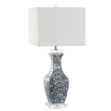 May 28" Ceramic/Crystal LED Table Lamp - JONATHAN Y