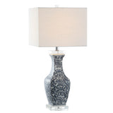 May 28" Ceramic/Crystal LED Table Lamp - JONATHAN Y