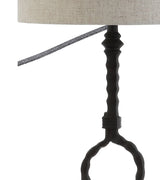 Mercer 32.5" Metal/Marble LED Table Lamp - JONATHAN Y