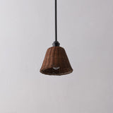 Hattie 1-Light Coastal Bohemian Metal and Woven Rattan LED Pendant Light