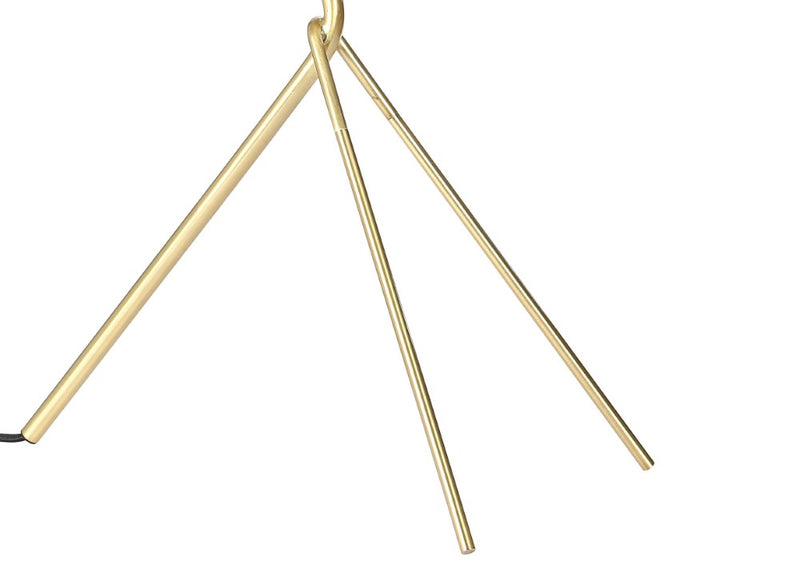 Mae  20.25" Brass LED Task Lamp - JONATHAN Y
