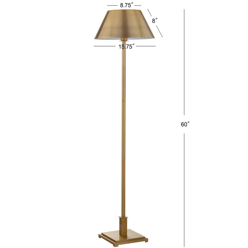 Roxy 60" Metal LED Floor Lamp - JONATHAN Y