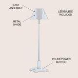Roxy 26" Metal Shade LED Table Lamp - JONATHAN Y