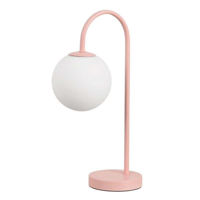 Arco 18.25" Iron/Glass Minimalist Mid Century Globe LED Table Lamp