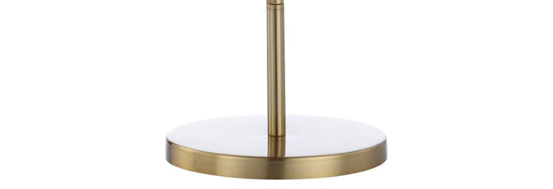 Casi 17.5" Iron/Glass Art Deco Mid Century Globe LED Table Lamp - JONATHAN Y