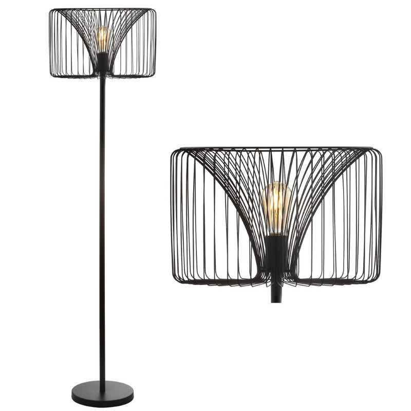 Gridley 61" Metal LED Floor Lamp - JONATHAN Y