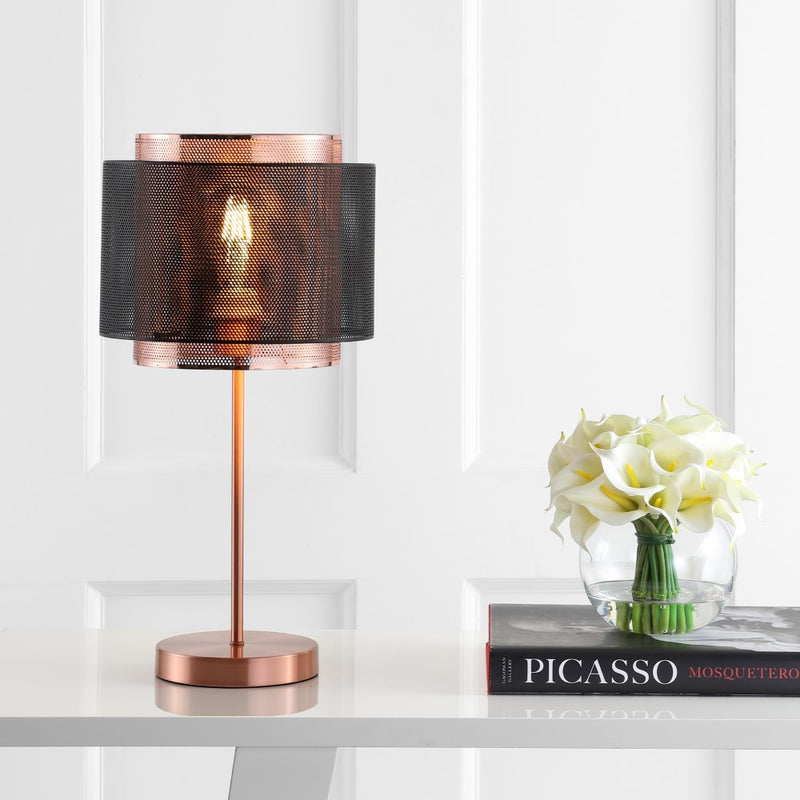 Tribeca 19.7" Metal LED Table Lamp - JONATHAN Y