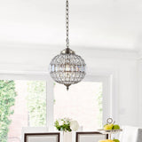 Georgina Crystal/Metal LED Pendant - JONATHAN Y