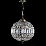 Georgina Crystal/Metal LED Pendant - JONATHAN Y