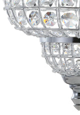 Juliette 12" Crystal/Metal LED Pendant Pendant - JONATHAN Y