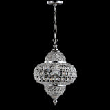 Juliette 12" Crystal/Metal LED Pendant Pendant - JONATHAN Y