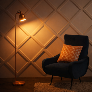 Brandon 57" Metal Task LED Floor Lamp