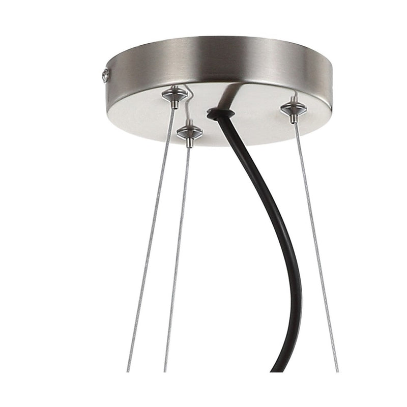 Liam 20" Metal LED Chandelier - JONATHAN Y