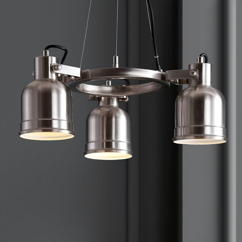 Liam 20" Metal LED Chandelier - JONATHAN Y