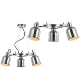 Liam 20" Metal LED Chandelier - JONATHAN Y