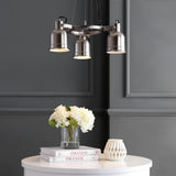 Liam 20" Metal LED Chandelier - JONATHAN Y