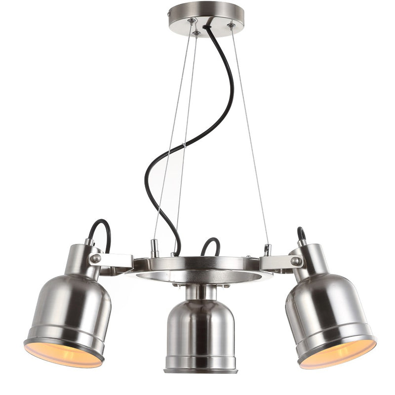 Liam 20" Metal LED Chandelier - JONATHAN Y