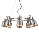 Liam 20" Metal LED Chandelier - JONATHAN Y