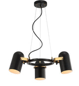 Eugenio Adjustable Metal LED Chandelier - JONATHAN Y