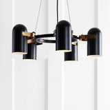 Eugenio Adjustable Metal LED Chandelier - JONATHAN Y