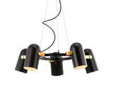 Eugenio Adjustable Metal LED Chandelier - JONATHAN Y