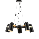 Eugenio Adjustable Metal LED Chandelier - JONATHAN Y