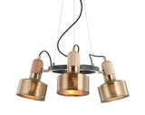 Gallery Adjustable Spotlight Metal LED Chandelier - JONATHAN Y