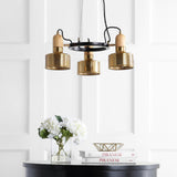 Gallery Adjustable Spotlight Metal LED Chandelier - JONATHAN Y