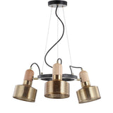 Gallery Adjustable Spotlight Metal LED Chandelier - JONATHAN Y