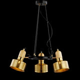 Gallery Adjustable Spotlight Metal LED Chandelier - JONATHAN Y