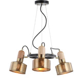 Gallery Adjustable Spotlight Metal LED Chandelier - JONATHAN Y