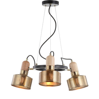 Gallery Adjustable Spotlight Metal LED Chandelier - JONATHAN Y