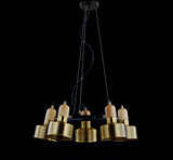 Gallery Adjustable Spotlight Metal LED Chandelier - JONATHAN Y
