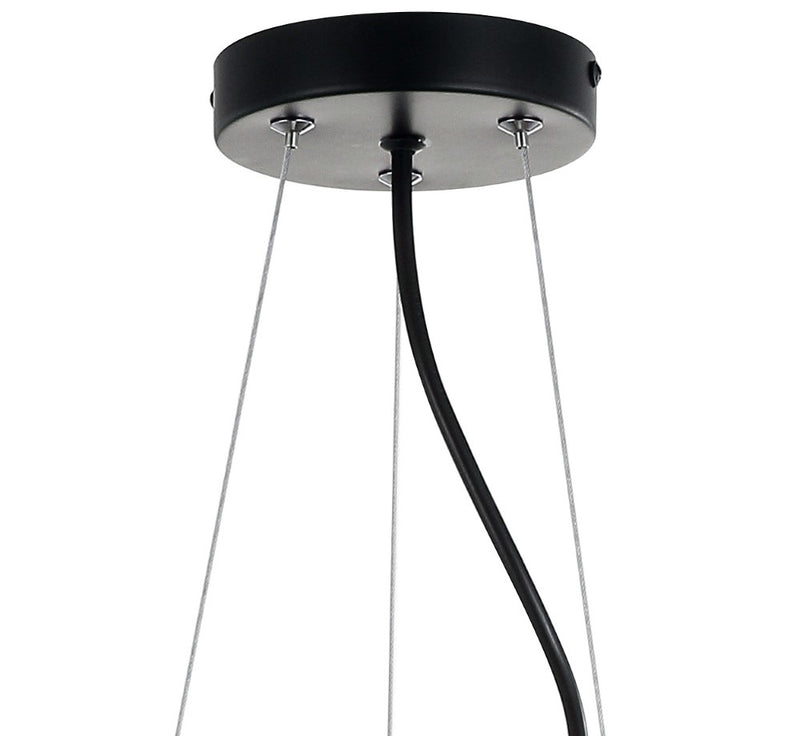 Loki 22" Adjustable Metal LED Chandelier - JONATHAN Y