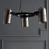 Loki 22" Adjustable Metal LED Chandelier - JONATHAN Y