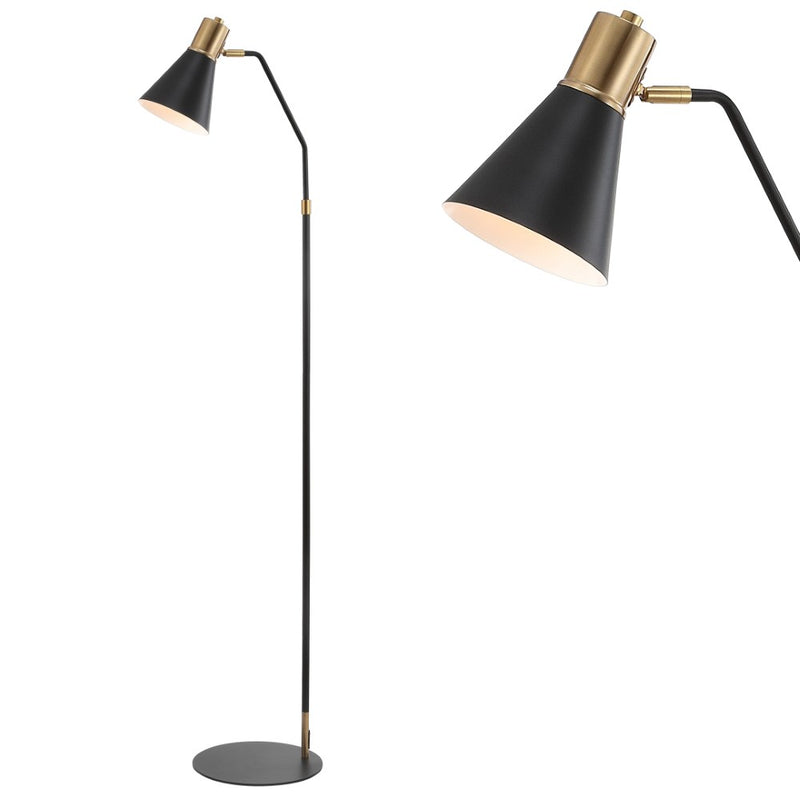 Apollo 61" Modern Metal LED Task Floor Lamp - JONATHAN Y