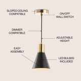 Apollo Metal LED Pendant