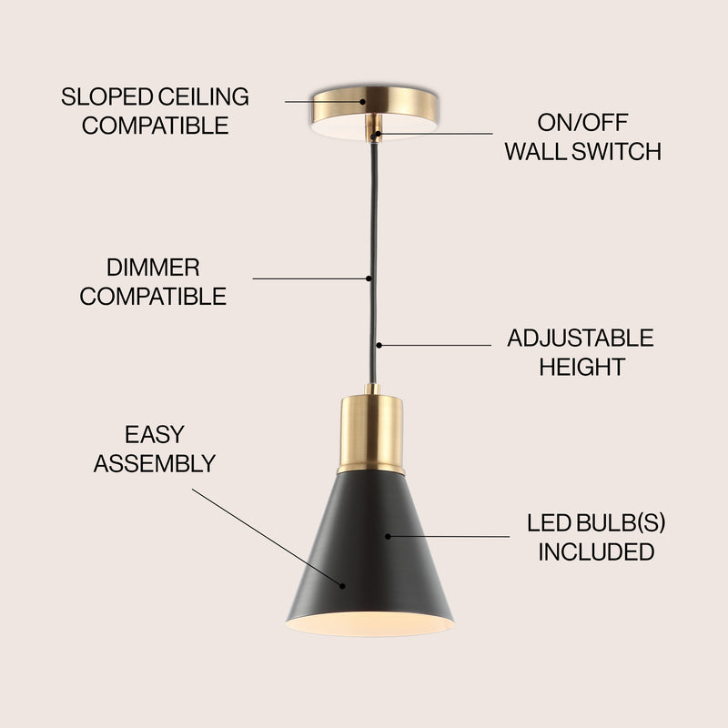 Apollo Metal LED Pendant