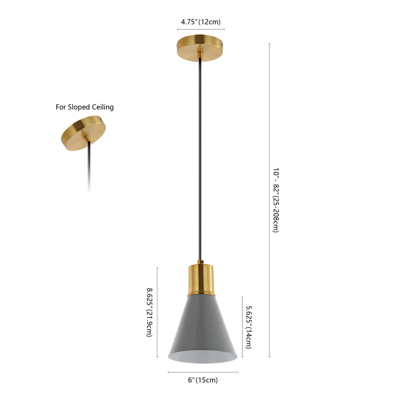 Apollo Metal LED Pendant