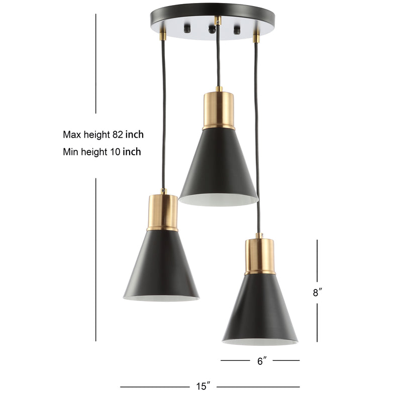 Apollo Metal LED Pendant - JONATHAN Y