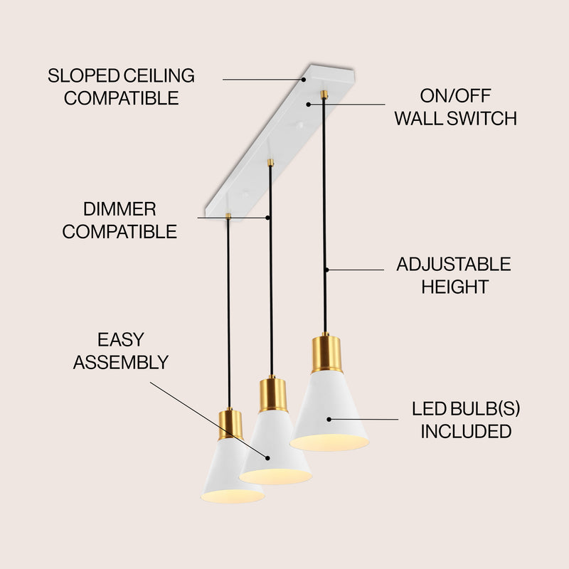 Apollo Metal LED Pendant