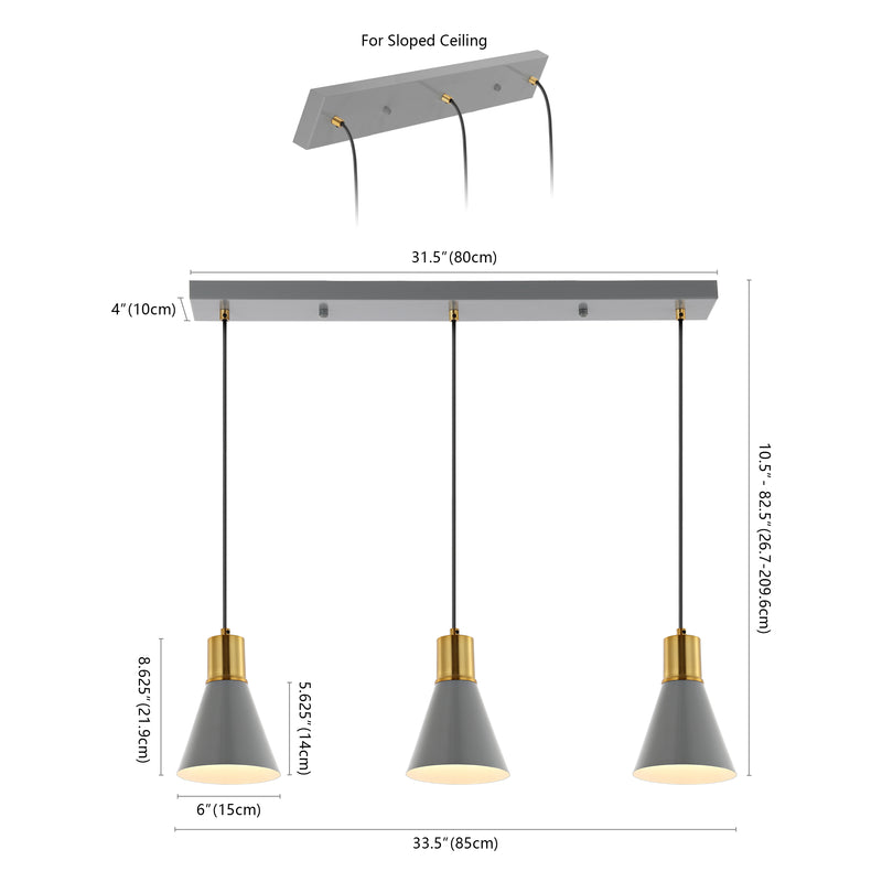 Apollo Metal LED Pendant