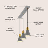 Apollo Metal LED Pendant