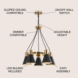 Apollo Metal LED Pendant