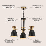 Edison Metal LED Pendant
