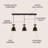 Edison Metal LED Pendant