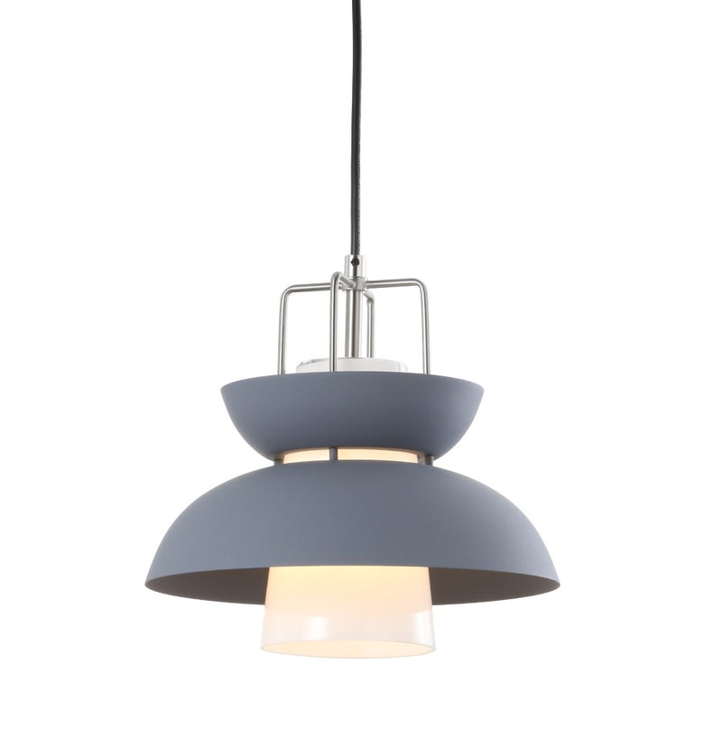 Paul 11" Farmhouse Metal LED Pendant - JONATHAN Y