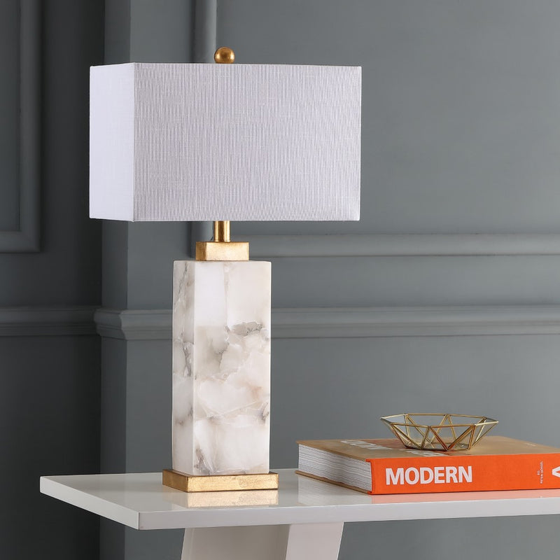 Elizabeth 27.5" Alabaster LED Table Lamp