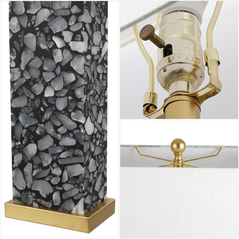 Elizabeth 27.5" Alabaster LED Table Lamp